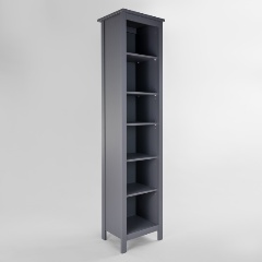 Изображение товара Стеллаж ГУД ЛАКК 2.08.07.100.4 САГА стеллаж 50 серый RU