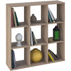 Изображение товара Стеллаж Polini Home Smart Кубический 9 секции, дуб