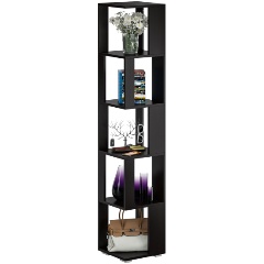 Изображение товара Стеллаж СВК венге 35х35х179 см, угловой и модульный для дома и офиса