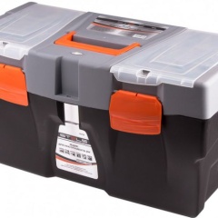 Изображение товара Ящик для инструментов STELS 90706 590х300х300 мм, пластиковый, с органайзерами