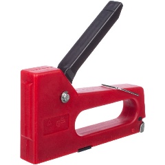 Изображение товара Степлер скобозабивной пластиковый корпус и рукоятка, с рессорным механ., тип скобы 53, 6-8 мм, (шт.) РемоКолор