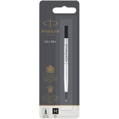 Изображение товара Стержень для ручек-роллеров Parker Refill Roller Ball RB Z01 (1950277) (F), черный чернила