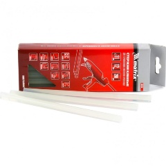 Изображение товара Стержни клеевые MATRIX прозрачные 11x200мм 12 шт низкотемпературные