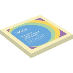 Изображение товара Стикеры ATTACHE Bright colours с клеев.краем 76х76 желтый 100л, КТ1320467