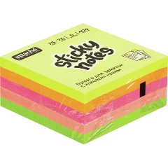 Изображение товара Стикеры Attache Selection куб 76х76, радуга 400 л