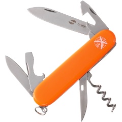 Изображение товара Нож перочинный Stinger, 90 мм, 11 функций, оранжевый