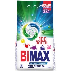 Изображение товара Стиральный порошок BiMAX 100 Пятен 6 кг