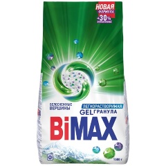Изображение товара Стиральный порошок BiMAX Белоснежные вершины, 1.5 кг