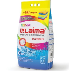 Изображение товара Стиральный порошок ЛАЙМА PROFESSIONAL Color для цветного белья 6 кг