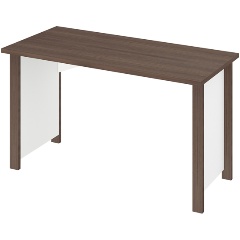 Изображение товара Стол компьютерный МЭРДЭС СТД-130 ШБЕ Шамони/Белый