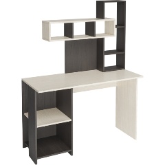 Изображение товара Стол компьютерный WOODVILLE Олимп венге / дуб белфорд