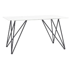 Изображение товара Стол обеденный STOOL GROUP Сакраменто, 140*90, белый, стеклянный