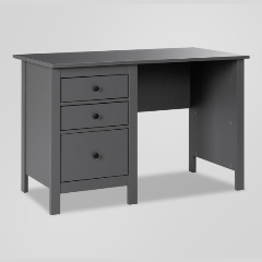 Изображение товара Письменный стол ГУД ЛАКК 2.08.06.160.4 САГА 120х56 серый МДФ