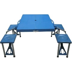 Изображение товара Стол складной со скамейками в чемодане Ecos TD-12