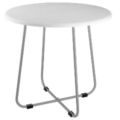 Изображение товара Стол журнальный Мебелик BeautyStyle 14 Белый/Металлик