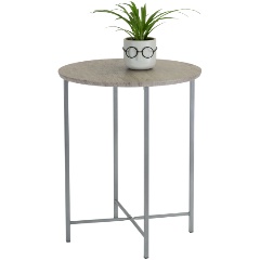 Изображение товара Столик журнальный Мебелик BeautyStyle 16 серый шпат/металлик