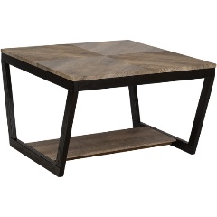 Изображение товара Столик журнальный Мебелик BeautyStyle 32 дуб крымский состаренный/венге