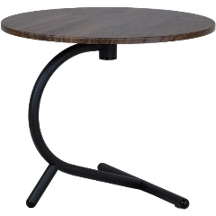 Изображение товара Столик журнальный Мебелик Дуэт 14 Дуб маррон/черный