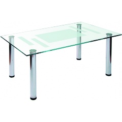 Изображение товара Стол журнальный МЕБЕЛИК Робер 10М хром