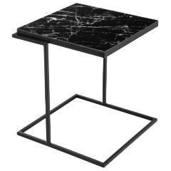 Изображение товара Стол журнальный WOODVILLE Сноу черный