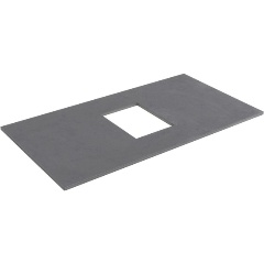 Изображение товара Столешница ALLEN BRAU 1.31010.G PRIORITY 80 graphite 75.8x40.8 см