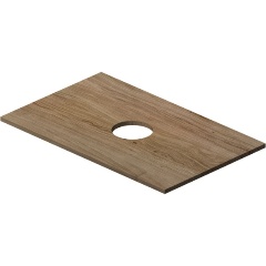 Изображение товара Столешница AM.PM Func, 80 см, дерево текстурир-ое