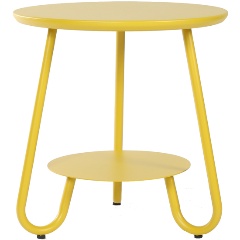 Изображение товара Столик журнальный Bergenson Bjorn Stian 50 см, желтый