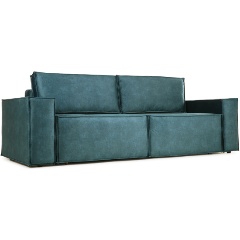 Изображение товара Диван-кровать Столлайн Лофт Milano 8 аквамарин с механизмом евро-книжка