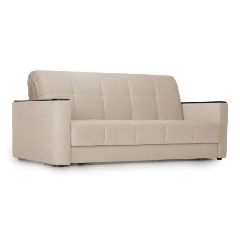 Изображение товара Диван-кровать STOLLINE Мартин-1,6 Velutto 04 ткань бежевый аккордеон трансформация