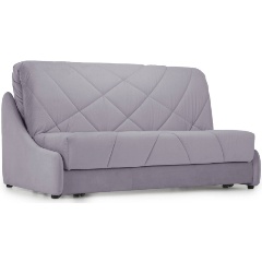 Изображение товара Диван-кровать STOLLINE Мигель-1,4 Velutto 10, тканевый, фиолетовый, механизм аккордеон