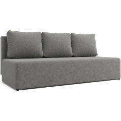 Изображение товара Современный серый трехместный диван Нексус с механизмом Еврокнижка