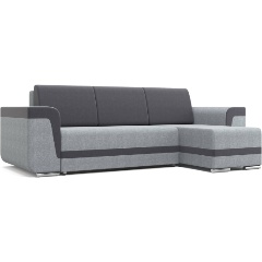 Изображение товара Диван угловой STOLLINE Столлайн Марракеш (Рогожка) серый.
