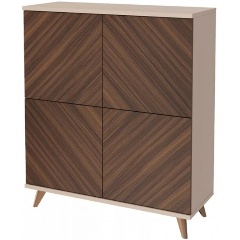 Изображение товара Комод STOLLINE Хармони 468.02 Бежевый/Древесный (Уценка - У1)