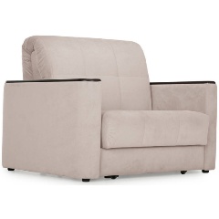 Изображение товара Кресло-кровать STOLLINE Мартин-0,8 Velutto 04 с механизмом аккордеон и тканевой обивкой