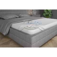 Изображение товара Наматрасник-АКВАСТОП STOLLINE 1600х1900 (матрас до h22см) Бежевый