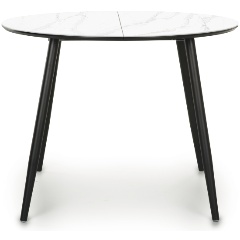 Изображение товара Обеденный раздвижной стол STOLLINE Стенли белый мрамор