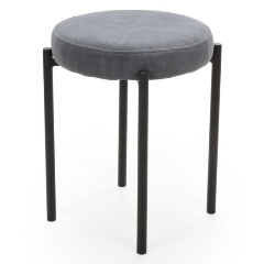 Изображение товара Табурет Столлайн КАНАПЕ (4 шт.) VENDETA 11/серый