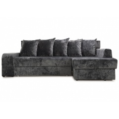 Изображение товара Угловой диван STOLLINE Марго 1 правый серого цвета с механизмом еврокнижка