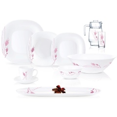 Изображение товара Столовый набор LUMINARC КАРИН ЯМИЛА P8382, 46 предметов