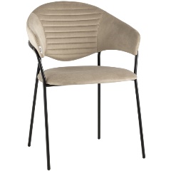 Изображение товара Стул STOOL GROUP Алексис велюр капучино (2 шт/уп)