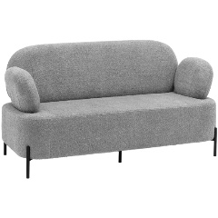 Изображение товара Диван STOOL GROUP Кэнди ткань букле светло-серый (stУТ000040022)
