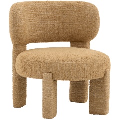 Изображение товара Кресло STOOL GROUP лаунж Fani, горчичный