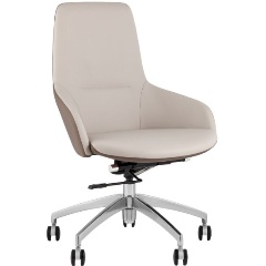 Изображение товара Кресло офисное STOOL GROUP TopChairs Soulo, бежевый, коричневый