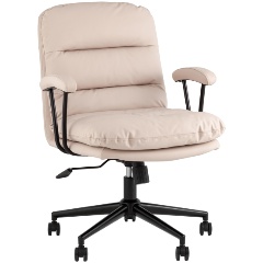Изображение товара Офисное кресло STOOL GROUP Torus бежевое с регулировкой высоты и подлокотниками