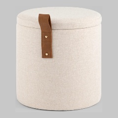 Изображение товара Пуф STOOL GROUP с ящиком Эркки XS, белый