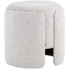 Изображение товара Пуф STOOL GROUP Taks букле светло-серый