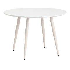 Изображение товара Стол обеденный STOOL GROUP Nymphaea, D110, терраццо