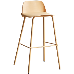 Изображение товара Стул барный STOOL GROUP Mist, желтый