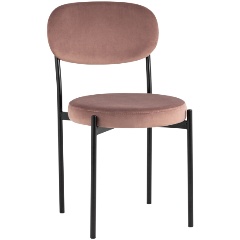 Изображение товара Стул обеденный STOOL GROUP Бриф DD велюр пыльно-розовый
