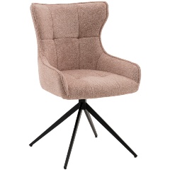 Изображение товара Стул STOOL GROUP Carlene, вращающийся, бежевый